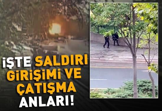 İşte Ankara'da saldırı girişimi ve çatışma anları!