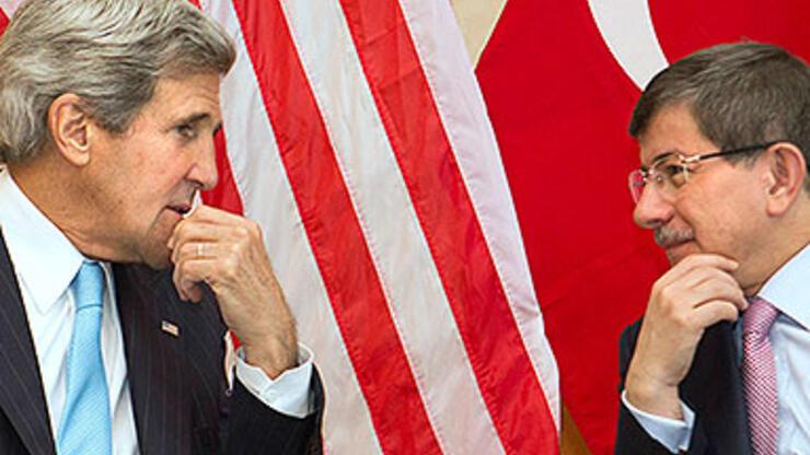 Davutoğlu ve Kerry ''Mısır"ı görüştü