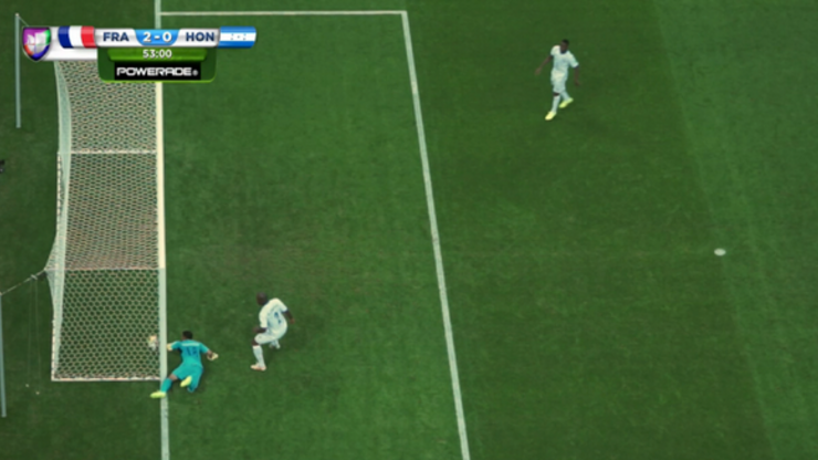 Fransa - Honduras maçında gol çizgisi teknolojisi ilk sınavını verdi