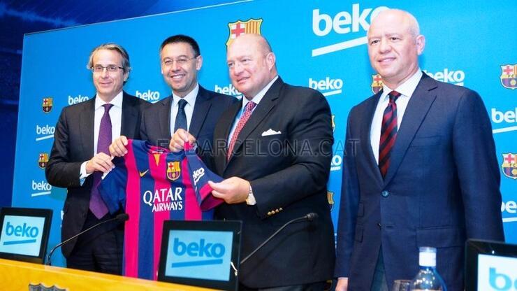 Beko, Barcelona'nın en büyük 3. sponsoru oldu