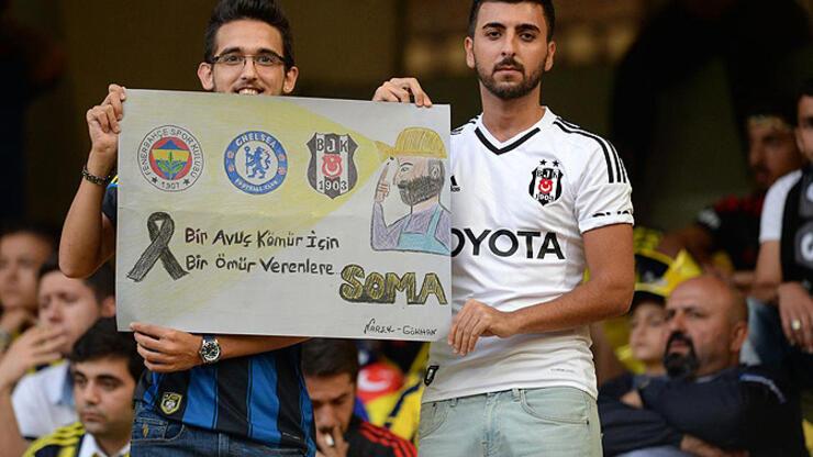 Soma Üçlü Futbol Turnuvası'nda şampiyon Beşiktaş