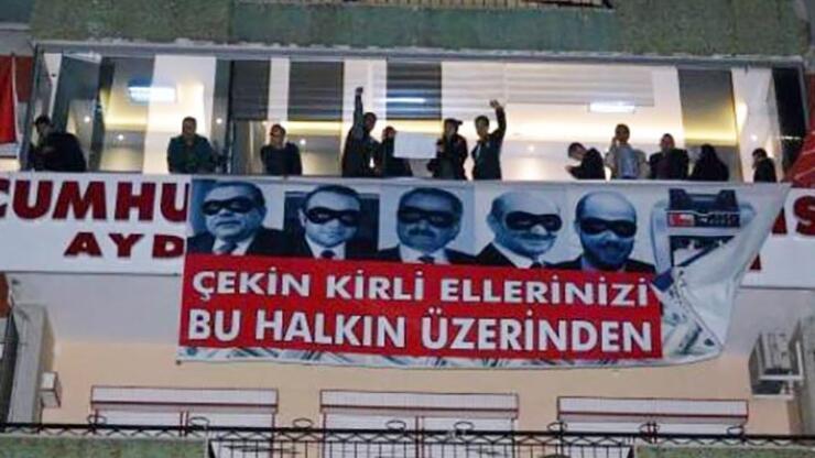 CHP'lilere "4 bakanlı pankarttan" takipsizlik kararı
