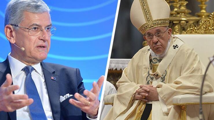 AB Bakanı Bozkır, Papa'yı "Asala ve Nazi destekçisi" olmakla suçladı