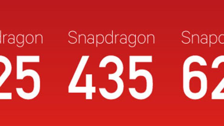 Snapdragon 625, 435 ve 425 yongaları duyuruldu