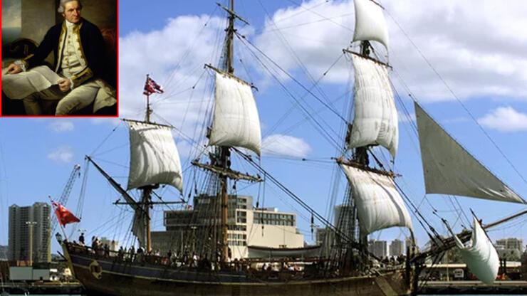 James Cook'un gemisi 'Endeavour' bulundu