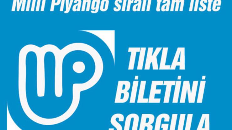 Milli Piyango (9 Mayıs) çekiliş sonuçları ve kazanan numaralar! MPİ