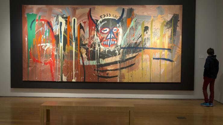 Basquiat'ın "İsimsiz" tablosuna 57 milyon dolar