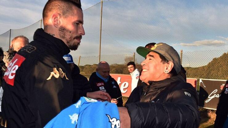 Marek Hamsik Maradona'nın rekorunu Napoli tarihinden silecek