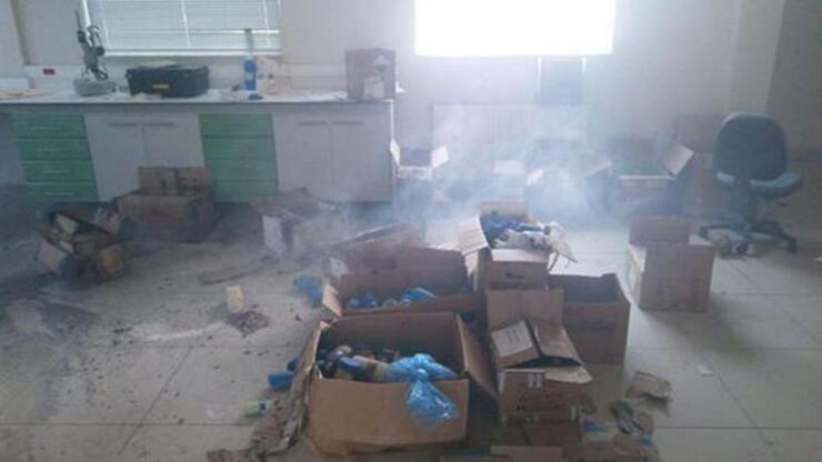 Üniversite laboratuvarında patlama... Öğrenci yaralandı