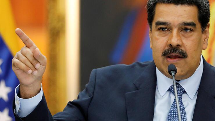 Venezuela lideri rest çekti