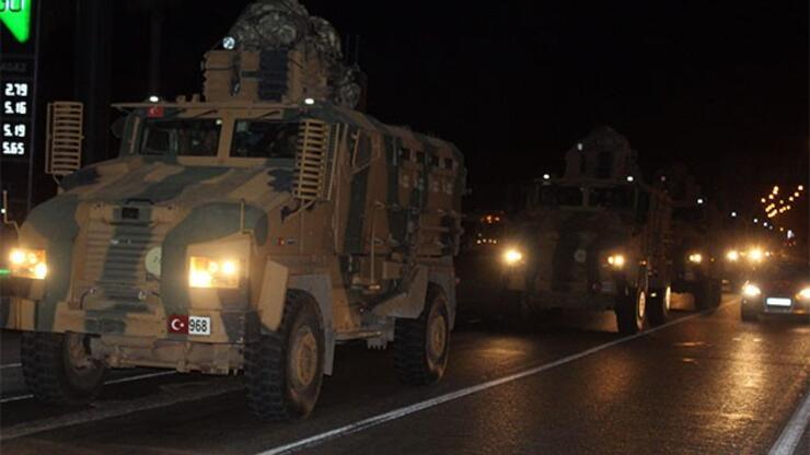 Gece yarısı Suriye sınırına asker takviyesi