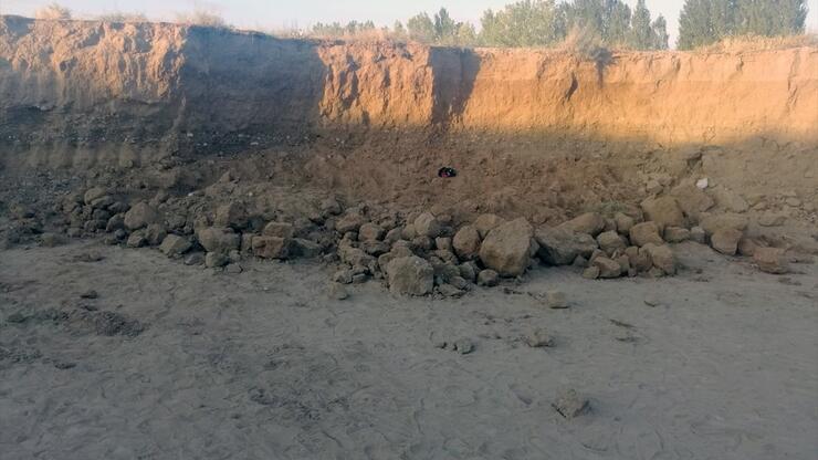 Konya'da toprak kayması sonucu 2 çocuk öldü