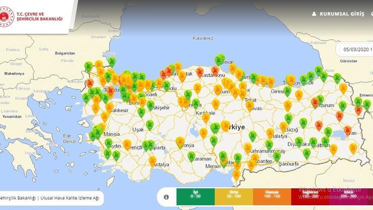 Türkiye sokağa çıkmadı hava temizlendi