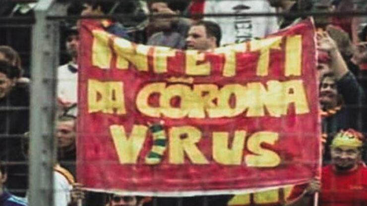 İtalya'da 16 yıl önce açılan koronavirüs pankartı!
