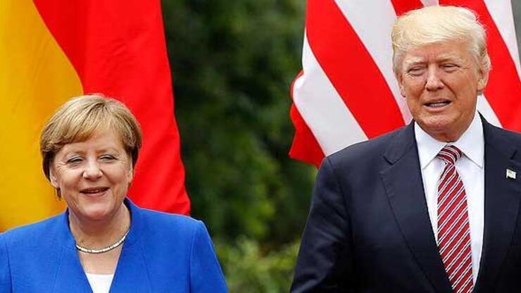 Merkel ile Trump telefonda görüştü