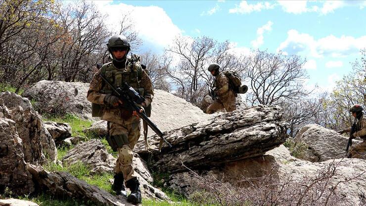 Barış Pınarı bölgesine sızmaya çalışan 9 PKK'lı terörist etkisiz hale getirildi