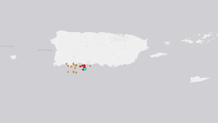 Porto Riko’da 5.5 büyüklüğünde deprem
