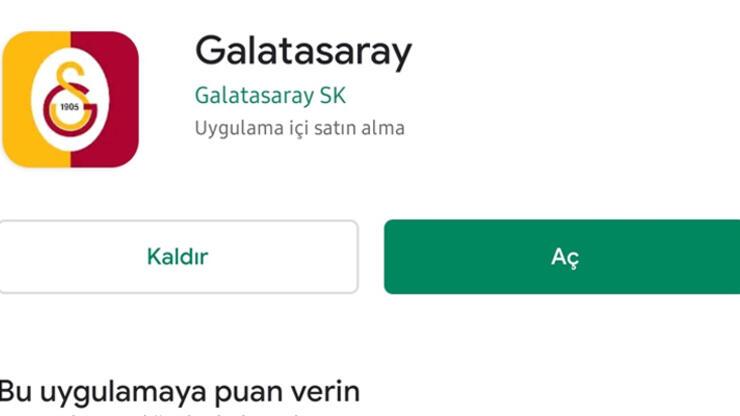 Galatasaray'dan mobil uygulama