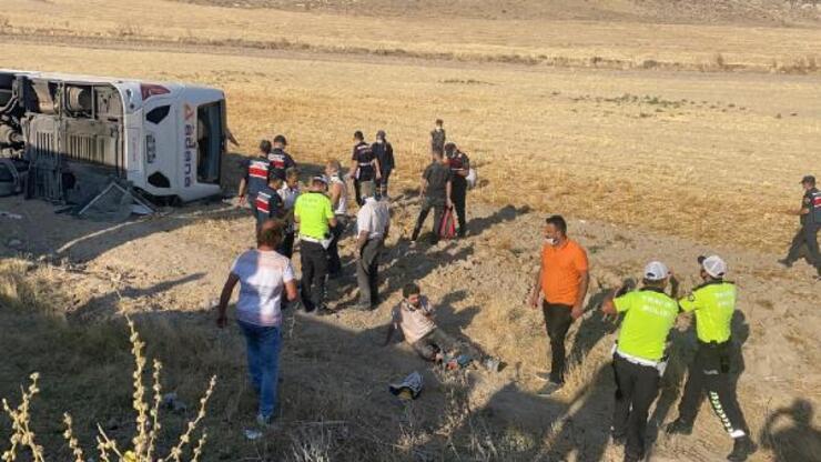 Son dakika: Aksaray- Adana karayolunda feci kaza! 30 kişi yaralandı