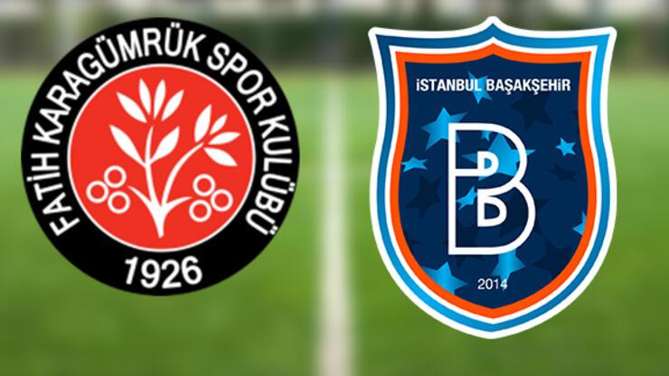 Fatih Karagümrük Başakşehir maçı hangi kanalda canlı izlenecek, maç ne zaman, saat kaçta?