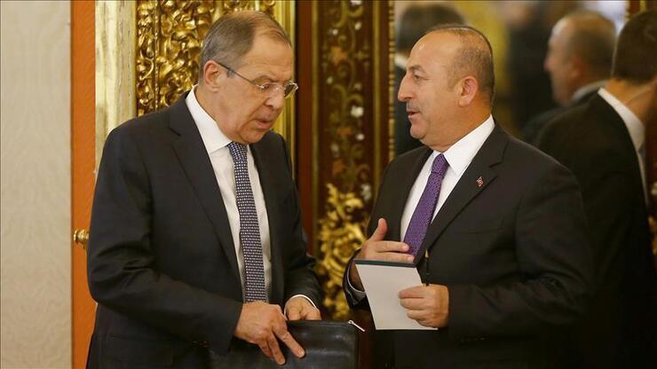 Son dakika... Dışişleri Bakanı Çavuşoğlu, Rus mevkidaşı Lavrov ile görüştü