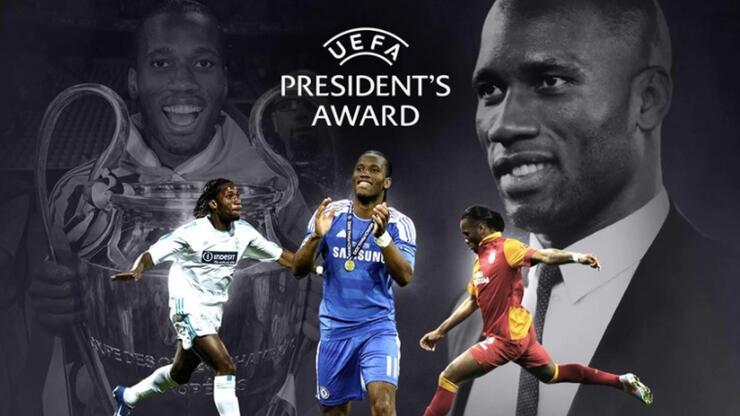 UEFA'dan Didier Drogba'ya ödül