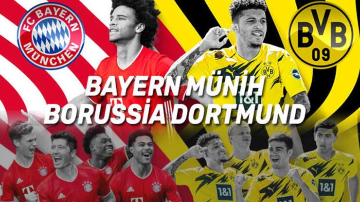 Bayern Münih Borussia Dortmund maçı ne zaman? Almanya Süper Kupa saat kaçta? Bayern Dortmund hangi kanalda?