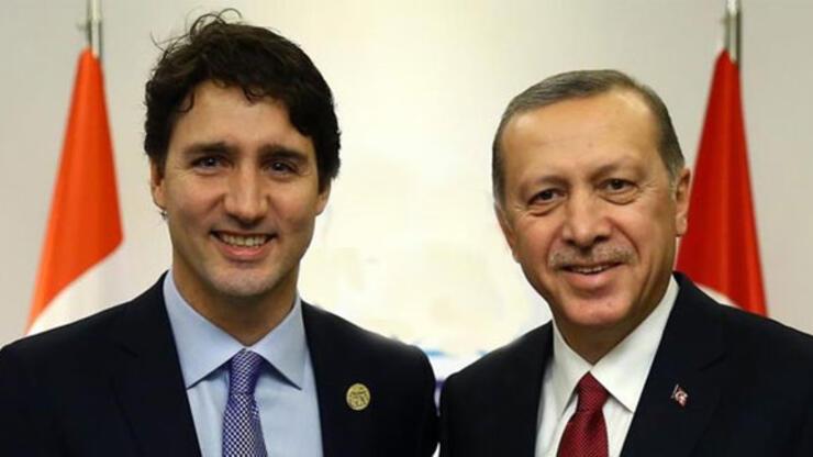 Son dakika haberi... Cumhurbaşkanı Erdoğan, Kanada Başbakanı ile görüştü 