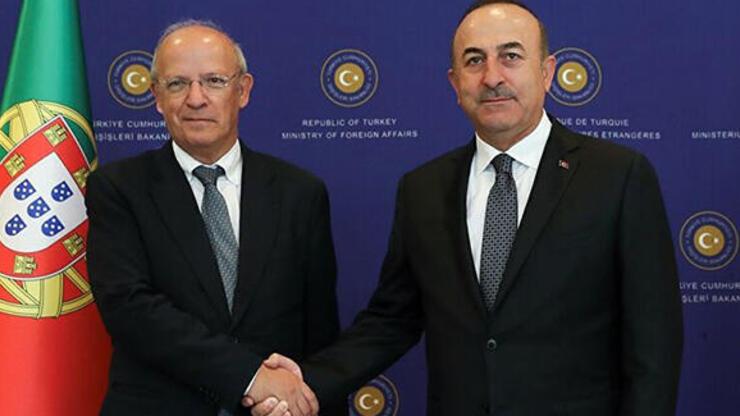 Dışişleri Bakanı Çavuşoğlu, Portekizli mevkidaşıyla görüştü