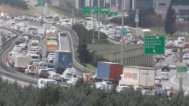 İstanbul'da trafik yüzde 60'a ulaştı