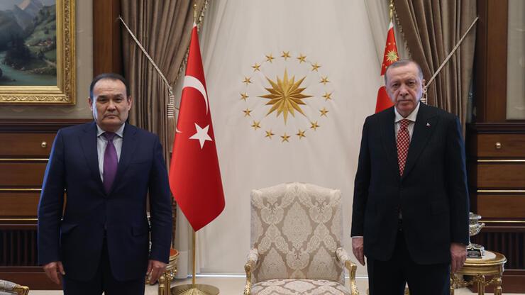 Cumhurbaşkanı Erdoğan, Türk Konseyi Genel Sekreteri'ni kabul etti
