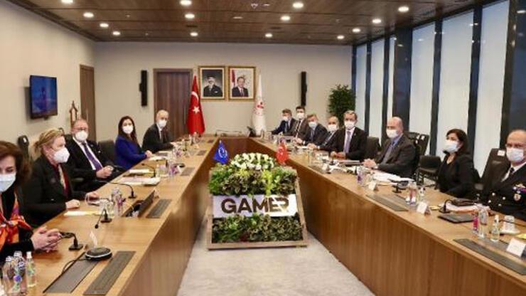 Bakan Soylu, AKMP Başkanı Daems ile bir araya geldi