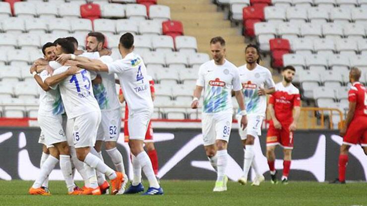 Antalyaspor - Çaykur Rizespor: 2-3