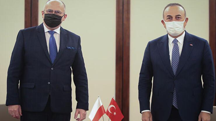 Dışişleri Bakanı Çavuşoğlu, Polonyalı mevkidaşı Rau ile görüştü