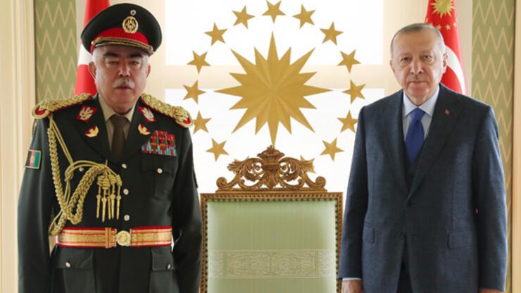 Cumhurbaşkanı Erdoğan, Raşid Dostum'u kabul etti