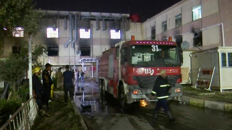 Bağdat’taki hastane yangınında ölü sayısı 82'ye yükseldi