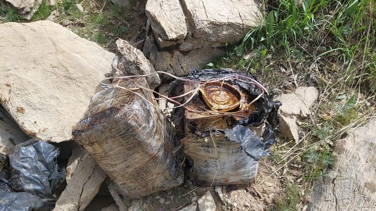 Bitlis'te 90 kilogram el yapımı patlayıcı imha edildi