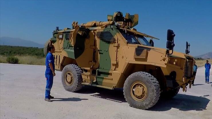 NATO, Türk zırhlısı 'Vuran'ı tanıttı