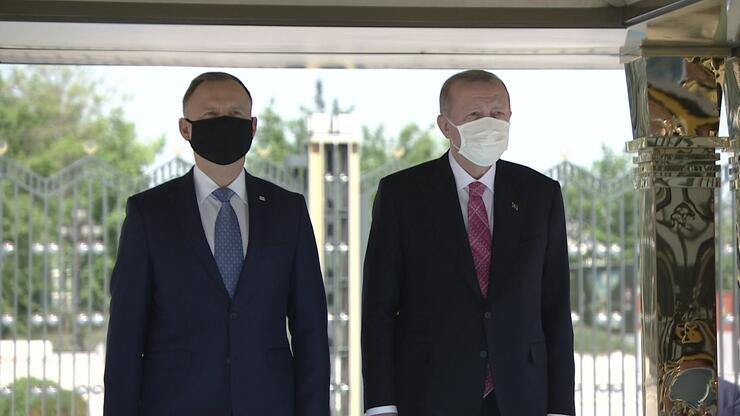 Polonya Cumhurbaşkanı Ankara'da