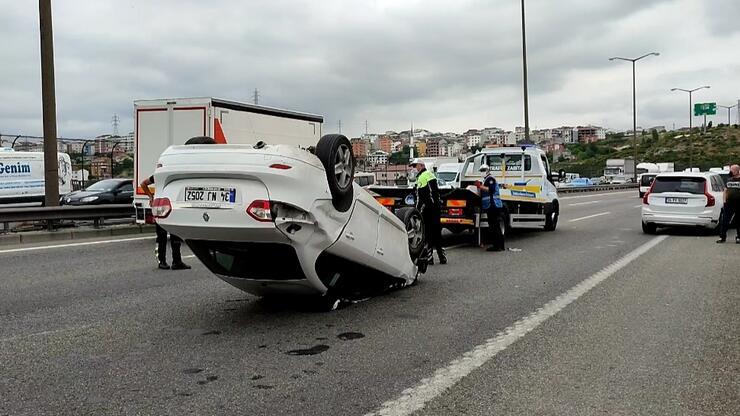 Başakşehir’de zincirleme trafik kazası