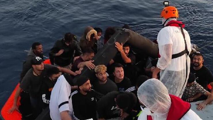 İzmir'de 73 kaçak göçmen yakalandı, 51 kaçak göçmen de kurtarıldı