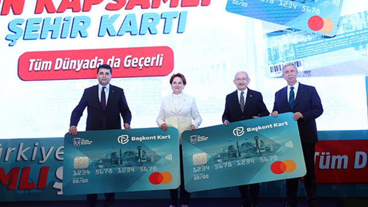 Ankara Büyükşehir Belediyesinin "Başkent Kart"ı törenle tanıtıldı