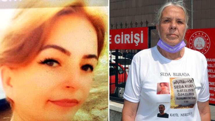 Öldürülen kızının mezar taşı fotoğraflı tişörtüyle duruşmaya geldi: Birileri görsün