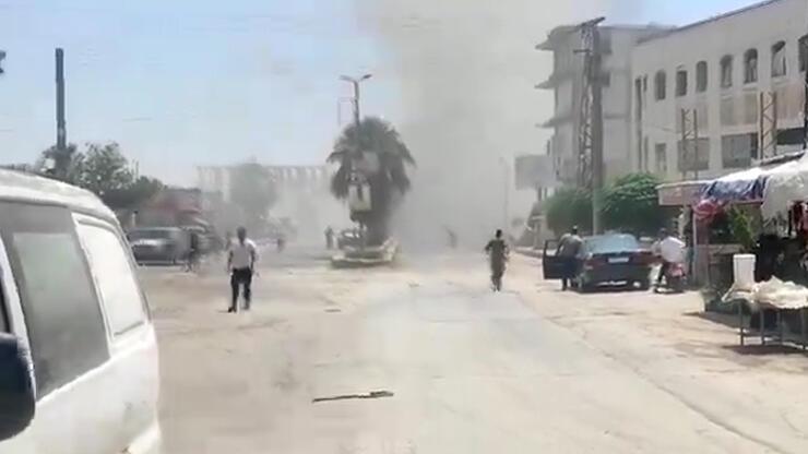 Afrin'de bombalı araçla saldırı: 3 ölü, 3 yaralı