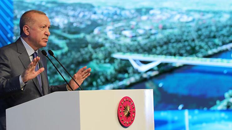 Cumhurbaşkanı Erdoğan'dan "Kanal İstanbul" paylaşımı