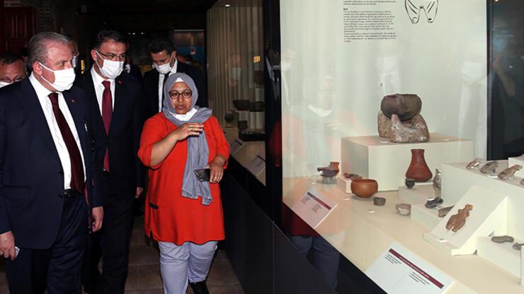 TBMM Başkanı Şentop, Tokat'ta tarihi ve turistik mekanları gezdi