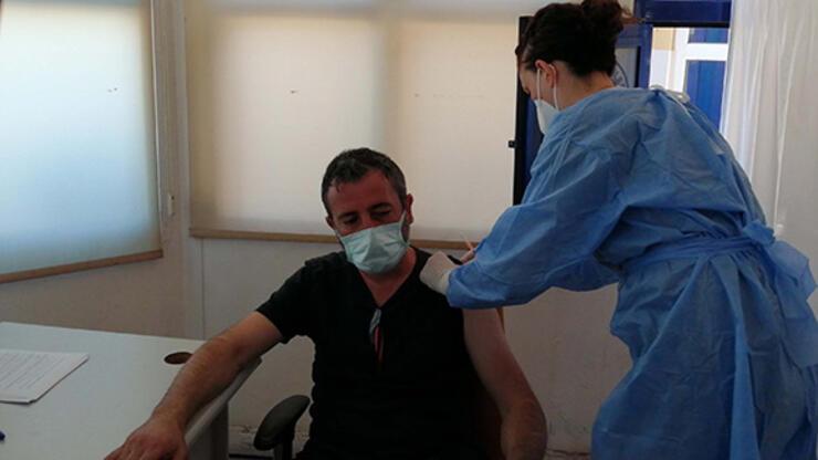 Harem Otogarı'nda yerinde aşı uygulaması başladı