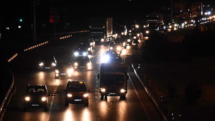 "Kilit Kavşak'ta bayram öncesi trafik yoğunluğu başladı