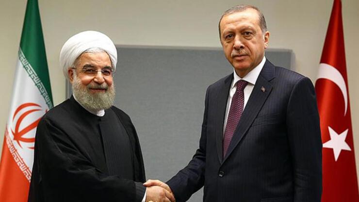 Son dakika... Cumhurbaşkanı Erdoğan, Ruhani ile görüştü 