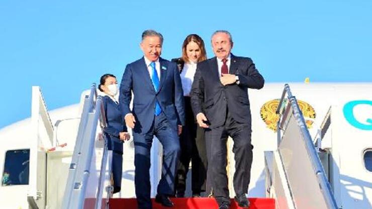 TBMM Başkanı Mustafa Şentop, Türkistan'da